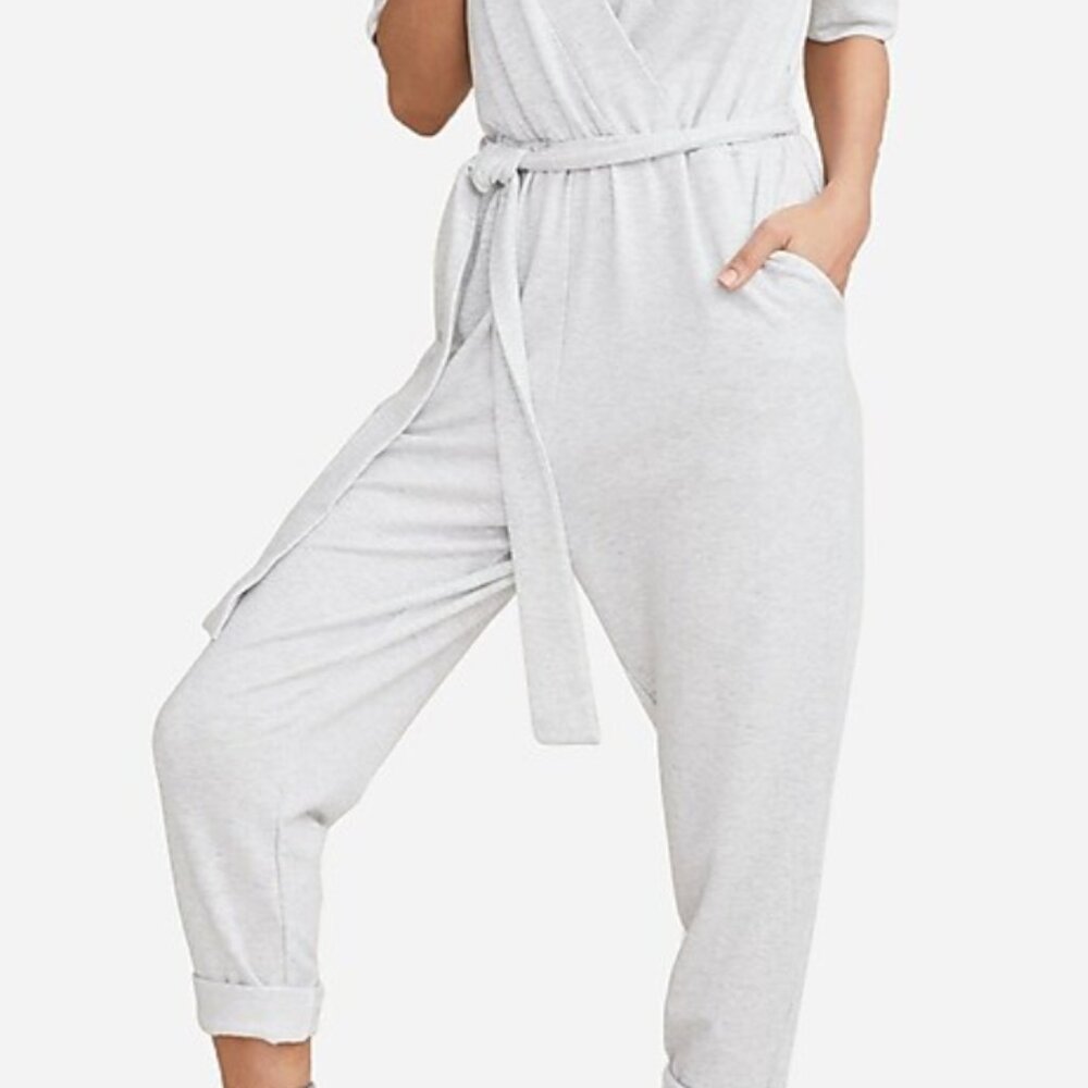 Hatch Collection Nurse to Errands Jumpsuit Size 1 in Oat Melange